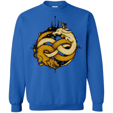 Sweatshirts Royal / Small NEVERENDING FIGHT Crewneck Sweatshirt