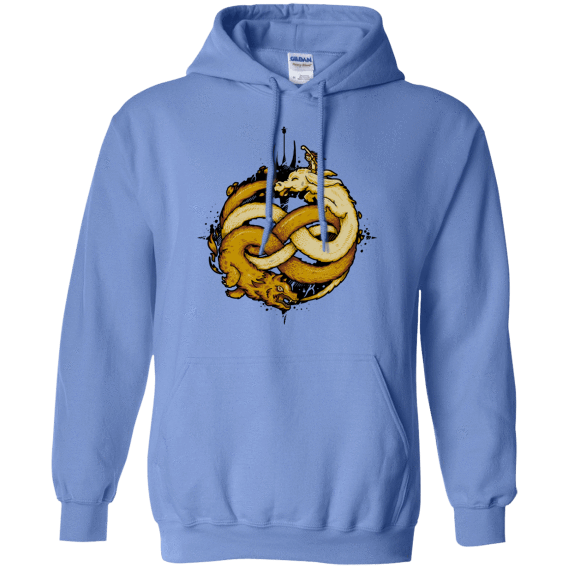 Sweatshirts Carolina Blue / Small NEVERENDING FIGHT Pullover Hoodie