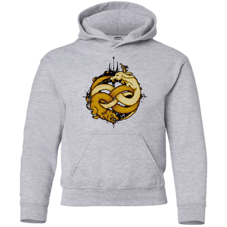 Sweatshirts Sport Grey / YS NEVERENDING FIGHT Youth Hoodie