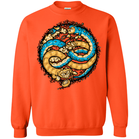 Sweatshirts Orange / Small NEVERENDING WONDERLAND Crewneck Sweatshirt