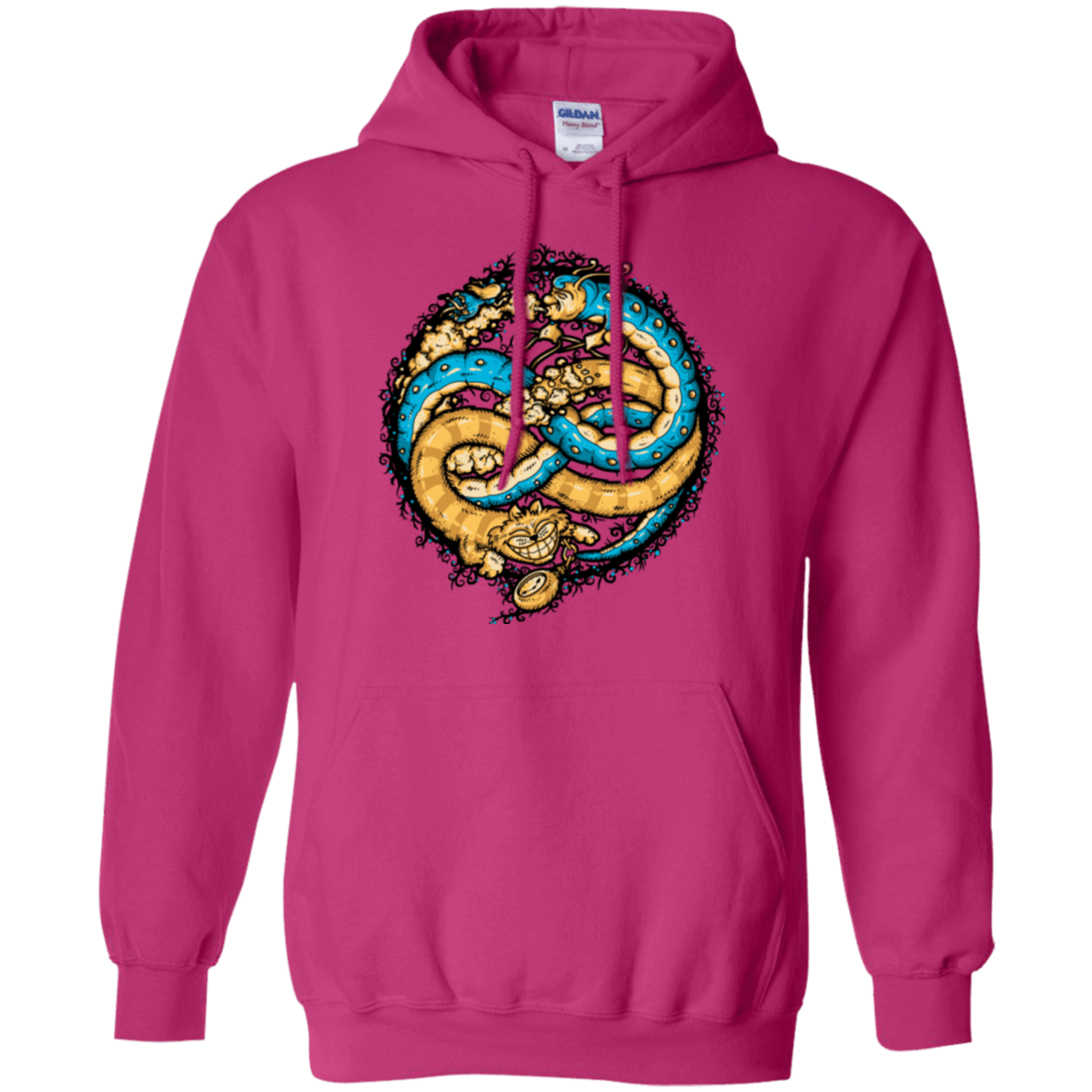 Sweatshirts Heliconia / Small NEVERENDING WONDERLAND Pullover Hoodie