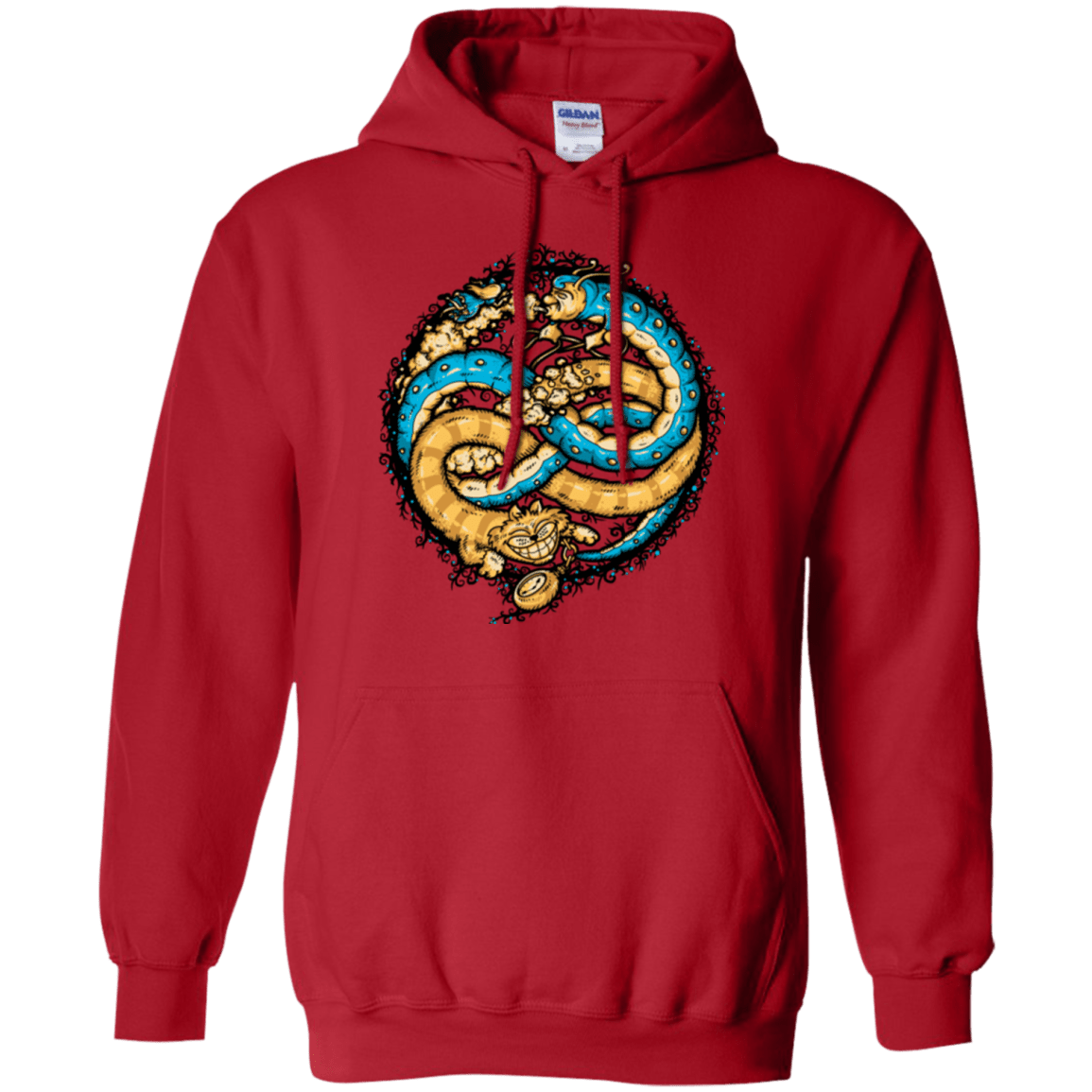 Sweatshirts Red / Small NEVERENDING WONDERLAND Pullover Hoodie