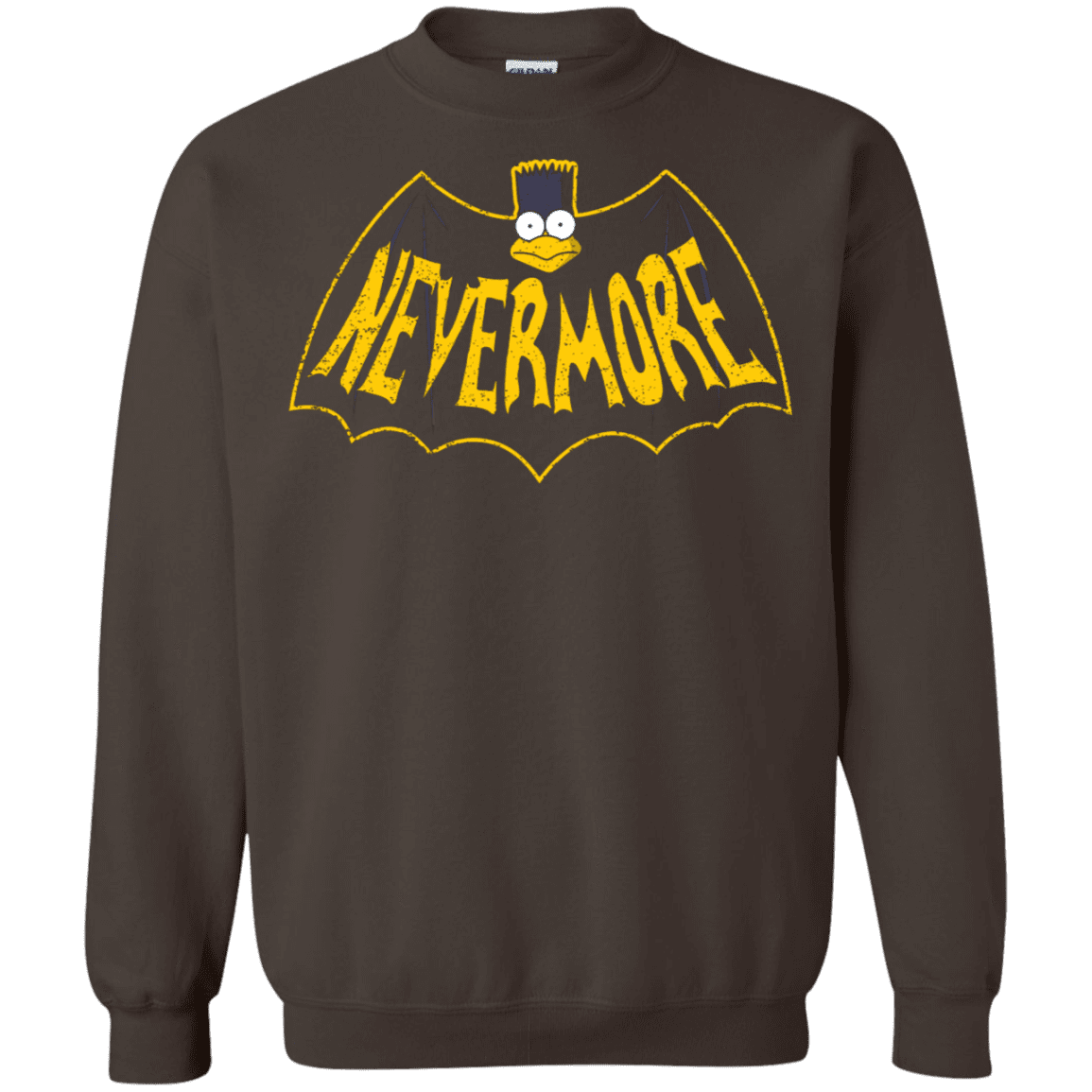 Sweatshirts Dark Chocolate / S Nevermore Crewneck Sweatshirt