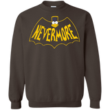 Sweatshirts Dark Chocolate / S Nevermore Crewneck Sweatshirt