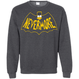 Sweatshirts Dark Heather / S Nevermore Crewneck Sweatshirt