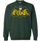 Sweatshirts Forest Green / S Nevermore Crewneck Sweatshirt