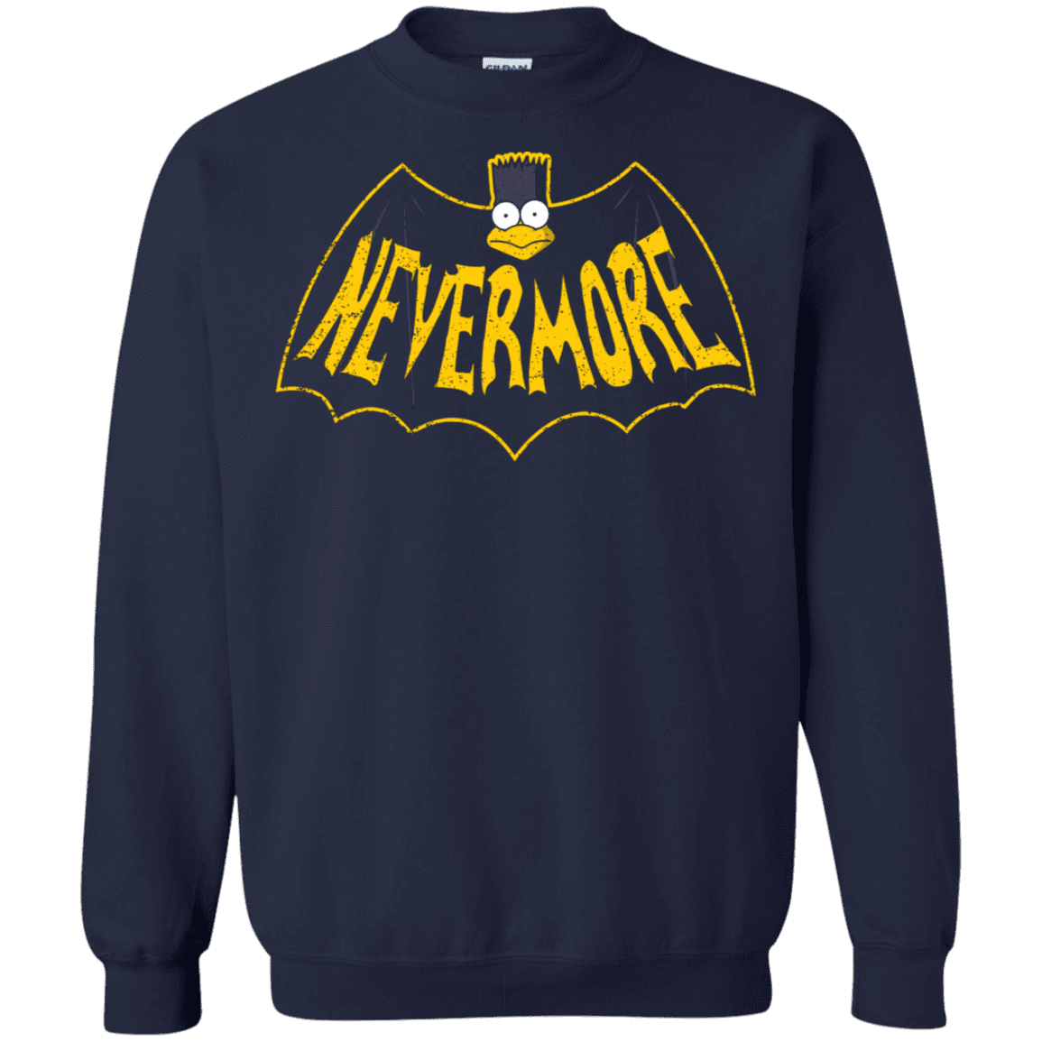 Sweatshirts Navy / S Nevermore Crewneck Sweatshirt