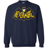 Sweatshirts Navy / S Nevermore Crewneck Sweatshirt