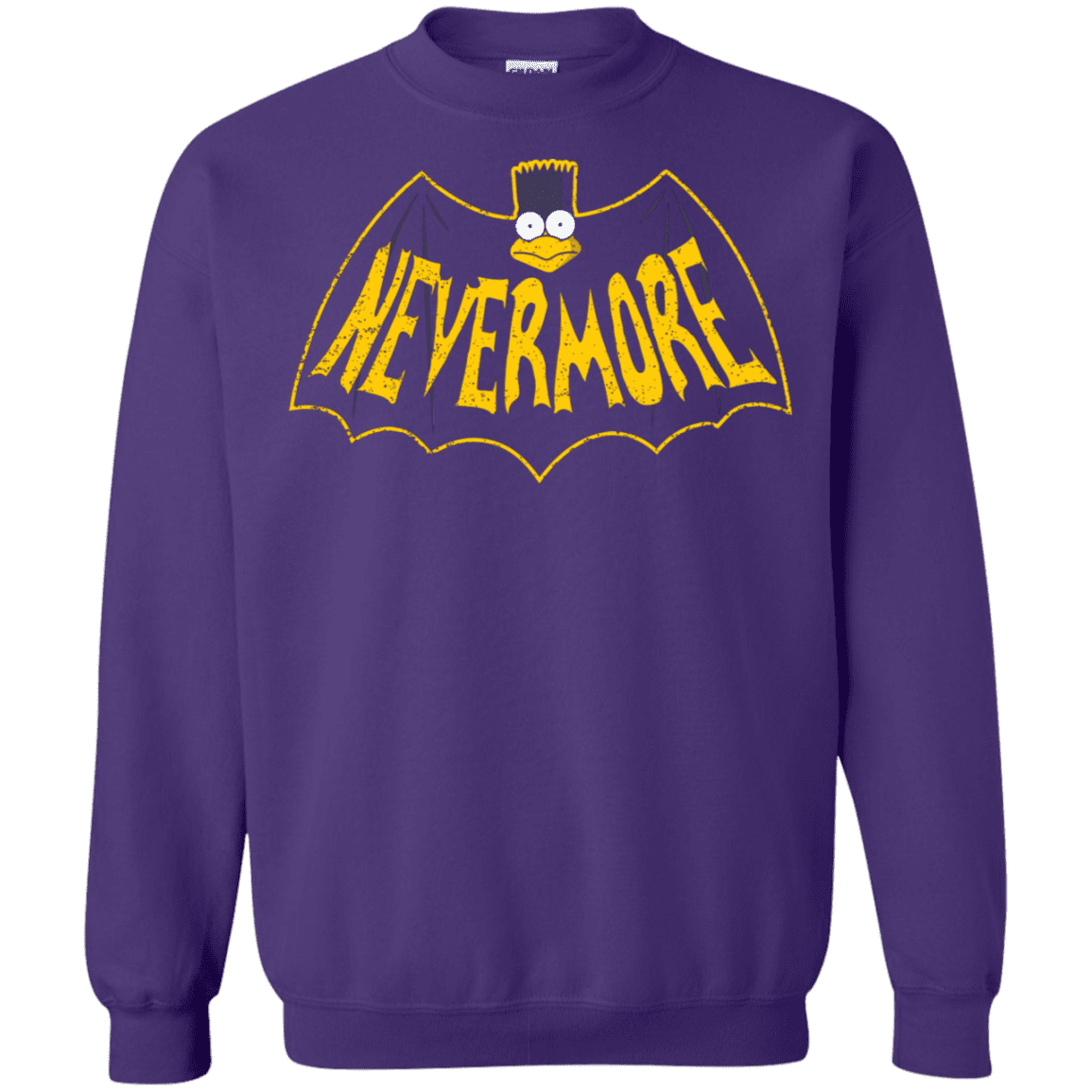 Sweatshirts Purple / S Nevermore Crewneck Sweatshirt