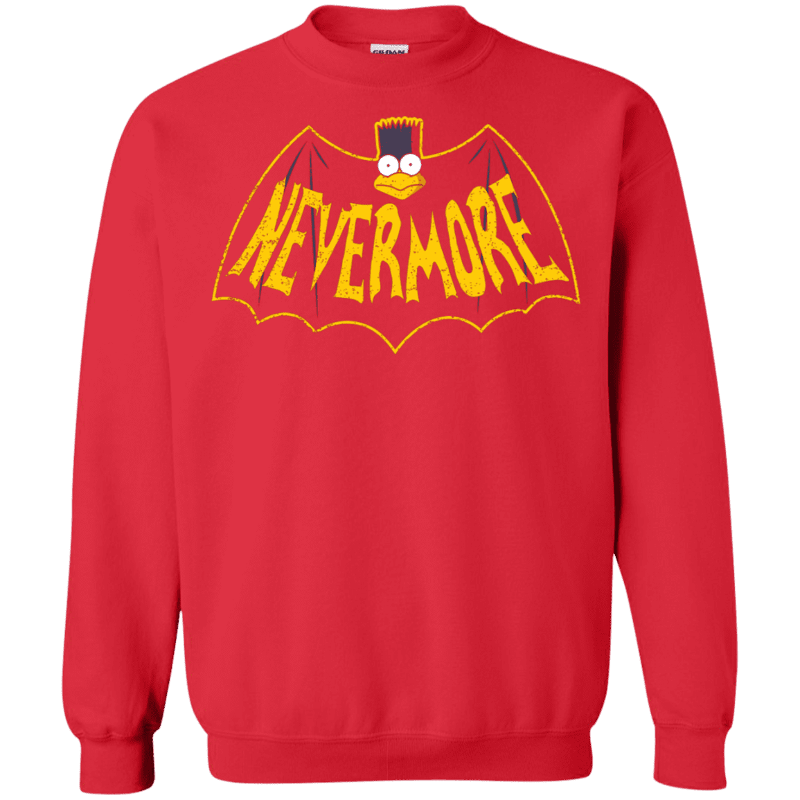 Sweatshirts Red / S Nevermore Crewneck Sweatshirt