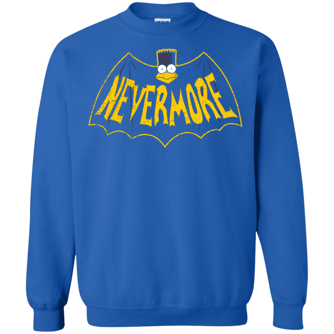 Sweatshirts Royal / S Nevermore Crewneck Sweatshirt