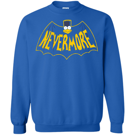 Sweatshirts Royal / S Nevermore Crewneck Sweatshirt