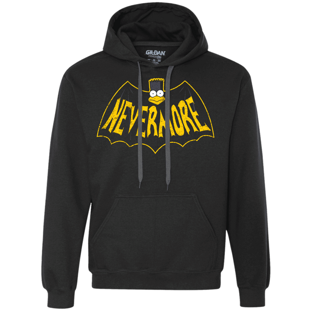 Sweatshirts Black / S Nevermore Premium Fleece Hoodie