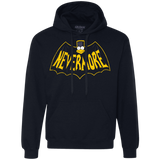 Sweatshirts Navy / S Nevermore Premium Fleece Hoodie