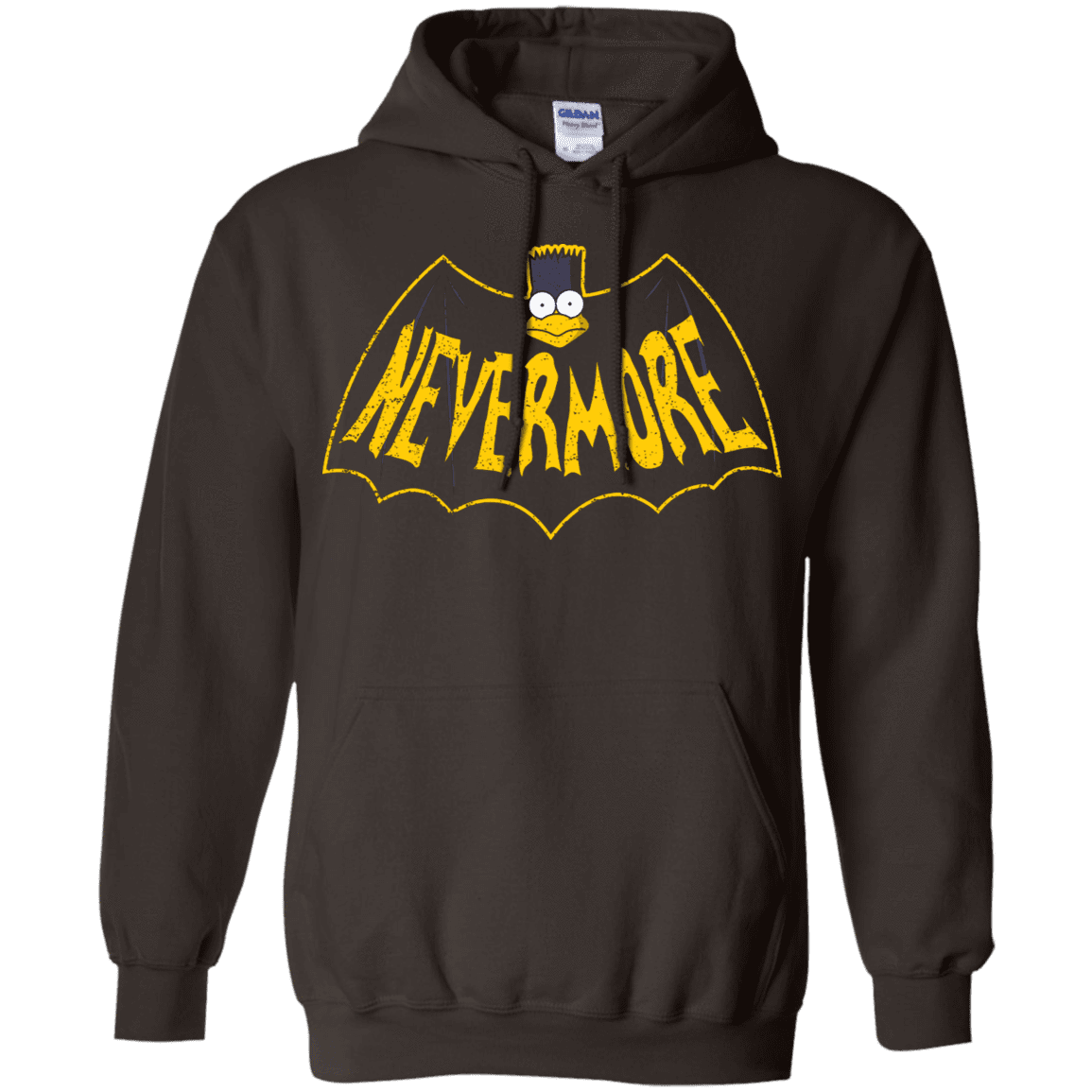 Sweatshirts Dark Chocolate / S Nevermore Pullover Hoodie