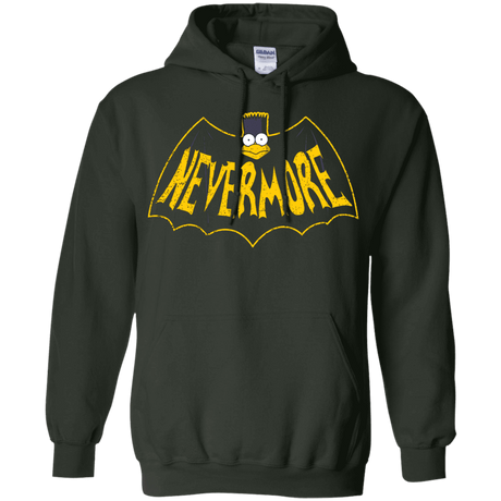 Sweatshirts Forest Green / S Nevermore Pullover Hoodie