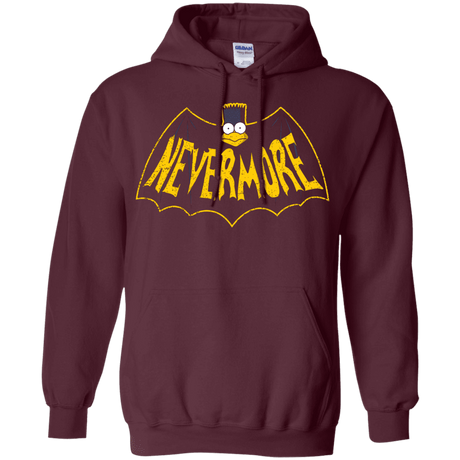 Sweatshirts Maroon / S Nevermore Pullover Hoodie