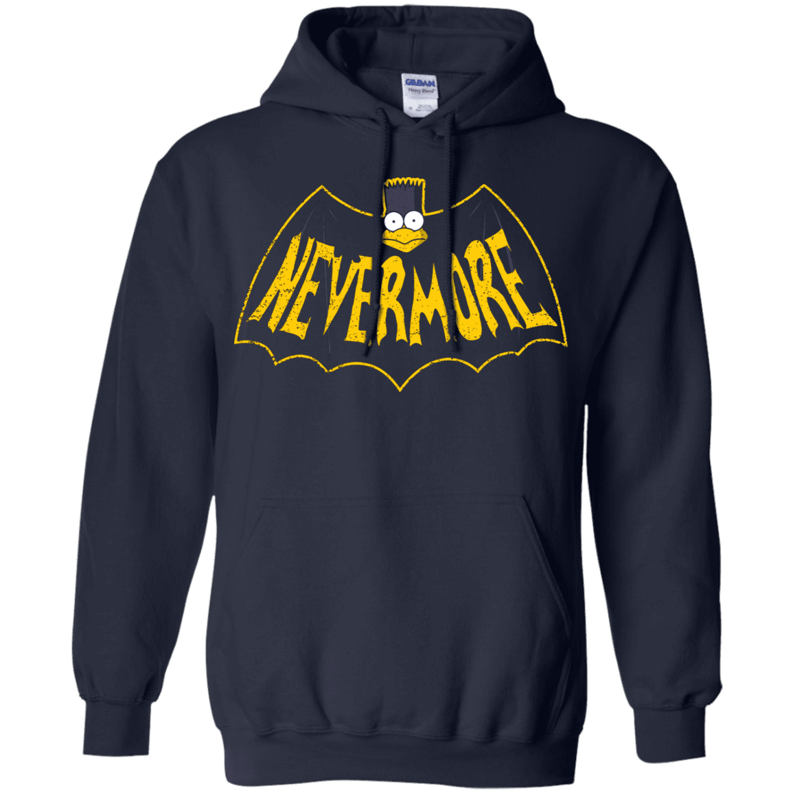 Sweatshirts Navy / S Nevermore Pullover Hoodie