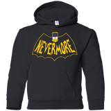 Sweatshirts Black / YS Nevermore Youth Hoodie