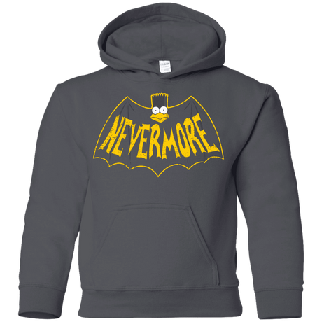 Sweatshirts Charcoal / YS Nevermore Youth Hoodie