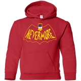 Sweatshirts Red / YS Nevermore Youth Hoodie