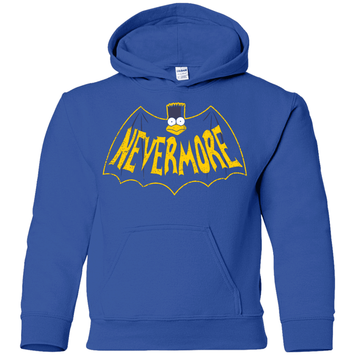 Sweatshirts Royal / YS Nevermore Youth Hoodie