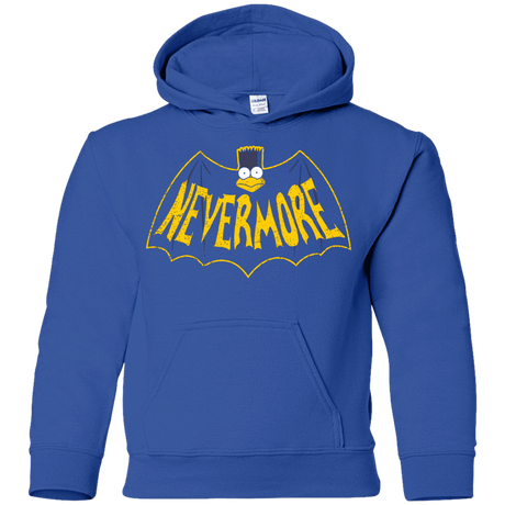 Sweatshirts Royal / YS Nevermore Youth Hoodie