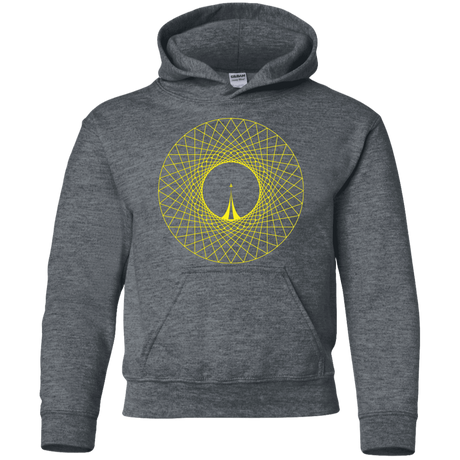 Sweatshirts Dark Heather / YS New Horizons Youth Hoodie