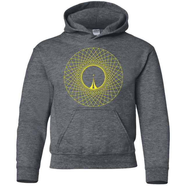 Sweatshirts Dark Heather / YS New Horizons Youth Hoodie