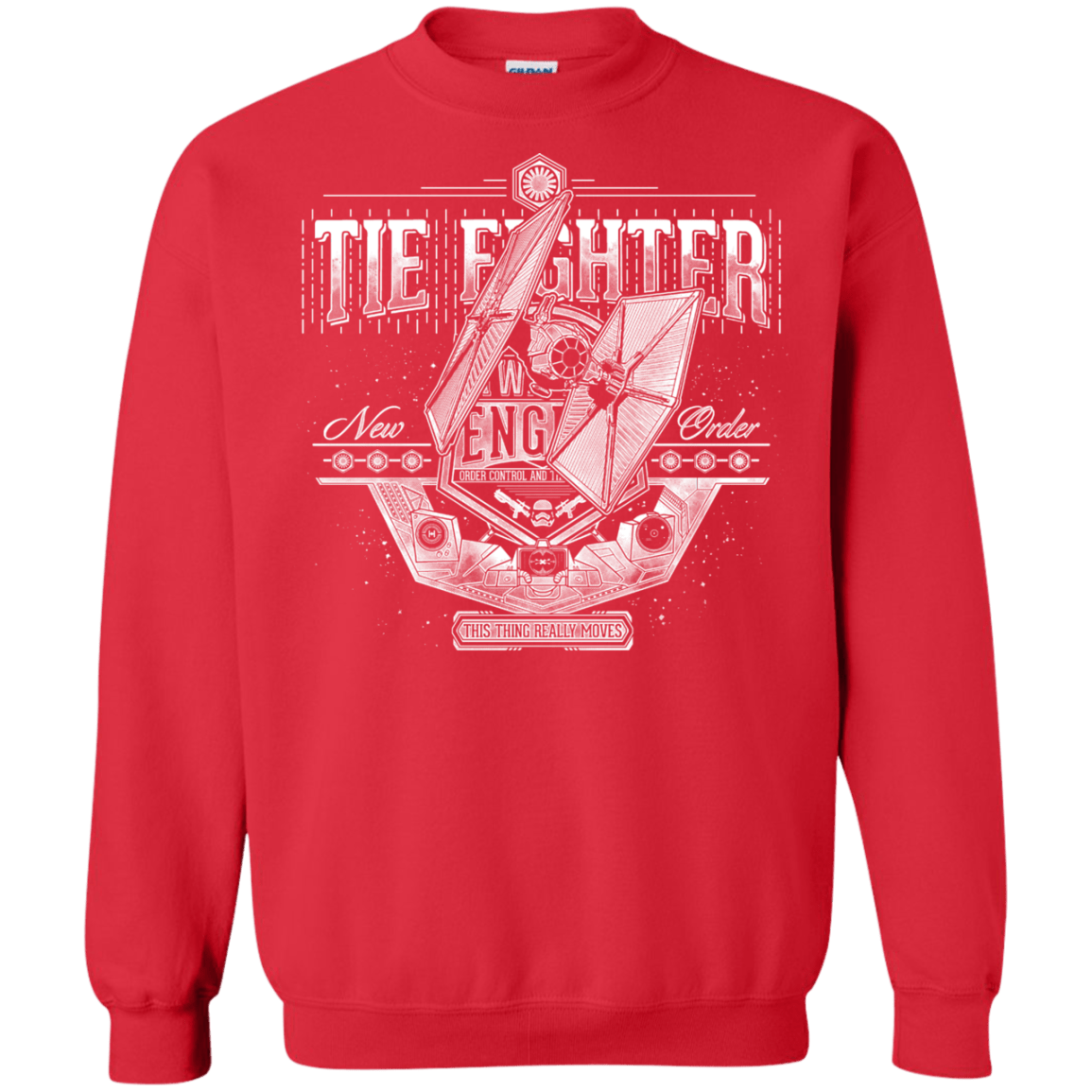 Sweatshirts Red / S New Order Crewneck Sweatshirt