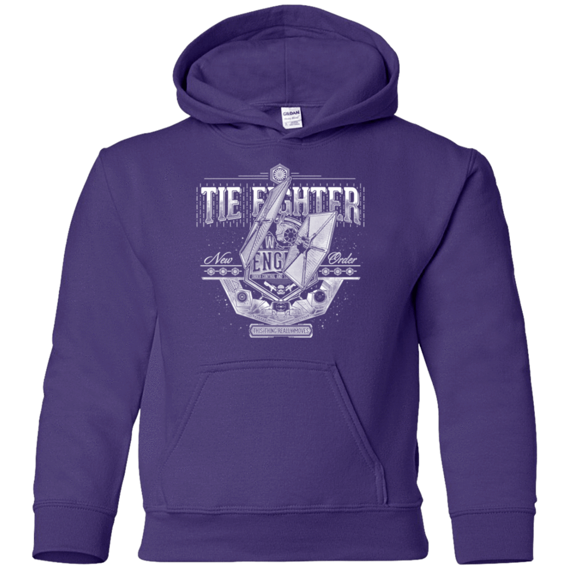 Sweatshirts Purple / YS New Order Youth Hoodie