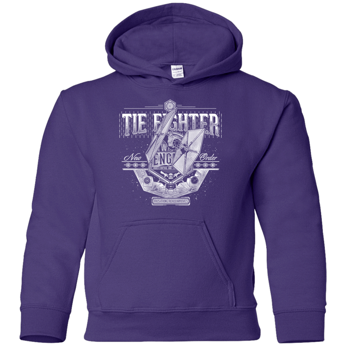 Sweatshirts Purple / YS New Order Youth Hoodie