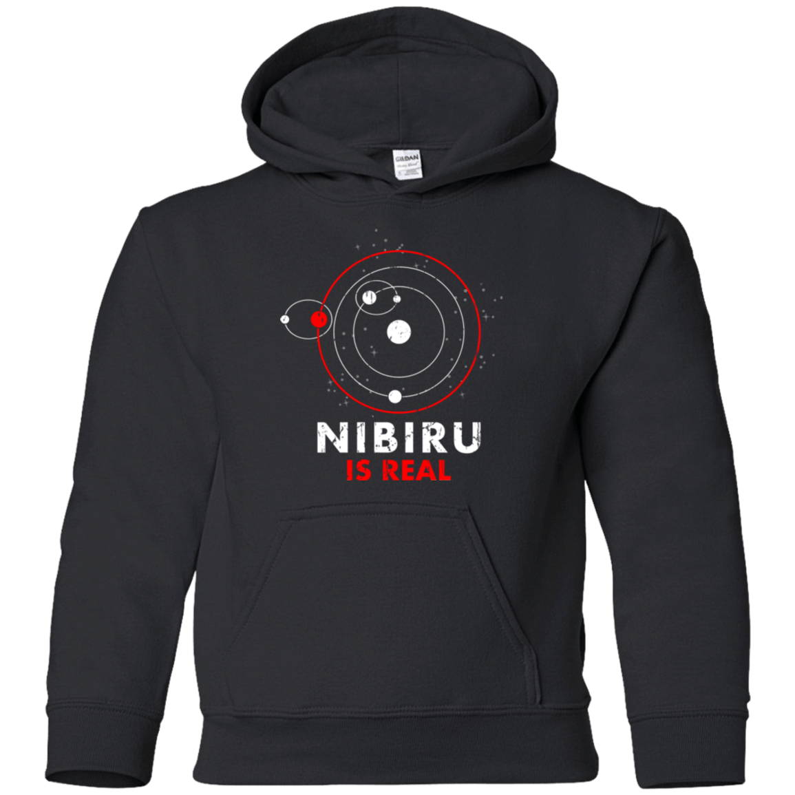 Sweatshirts Black / YS Nibiru is Real Youth Hoodie