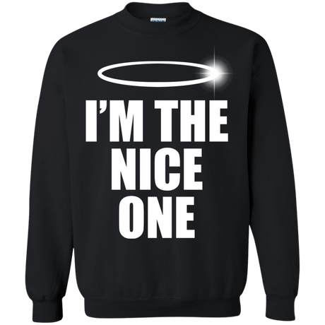 Sweatshirts Black / Small Nice One Crewneck Sweatshirt