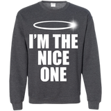 Sweatshirts Dark Heather / Small Nice One Crewneck Sweatshirt