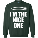 Sweatshirts Forest Green / Small Nice One Crewneck Sweatshirt