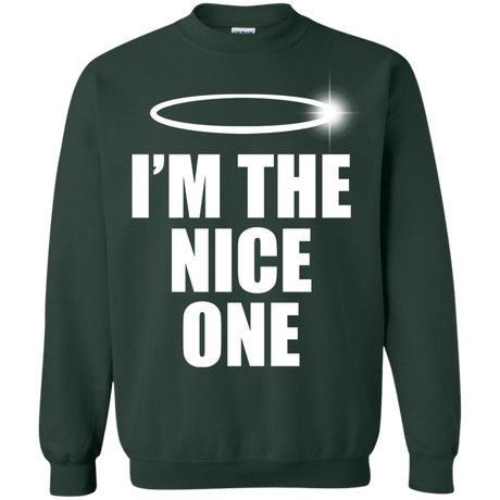 Sweatshirts Forest Green / Small Nice One Crewneck Sweatshirt