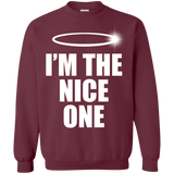 Sweatshirts Maroon / Small Nice One Crewneck Sweatshirt