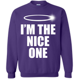 Sweatshirts Purple / Small Nice One Crewneck Sweatshirt