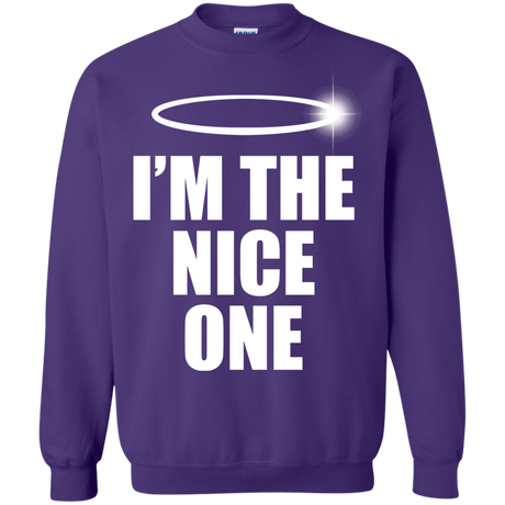 Sweatshirts Purple / Small Nice One Crewneck Sweatshirt