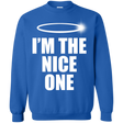 Sweatshirts Royal / Small Nice One Crewneck Sweatshirt