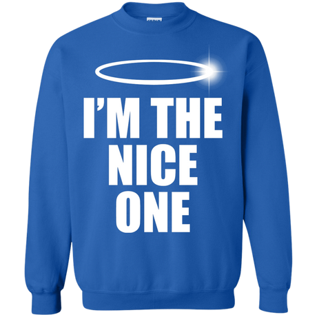 Sweatshirts Royal / Small Nice One Crewneck Sweatshirt