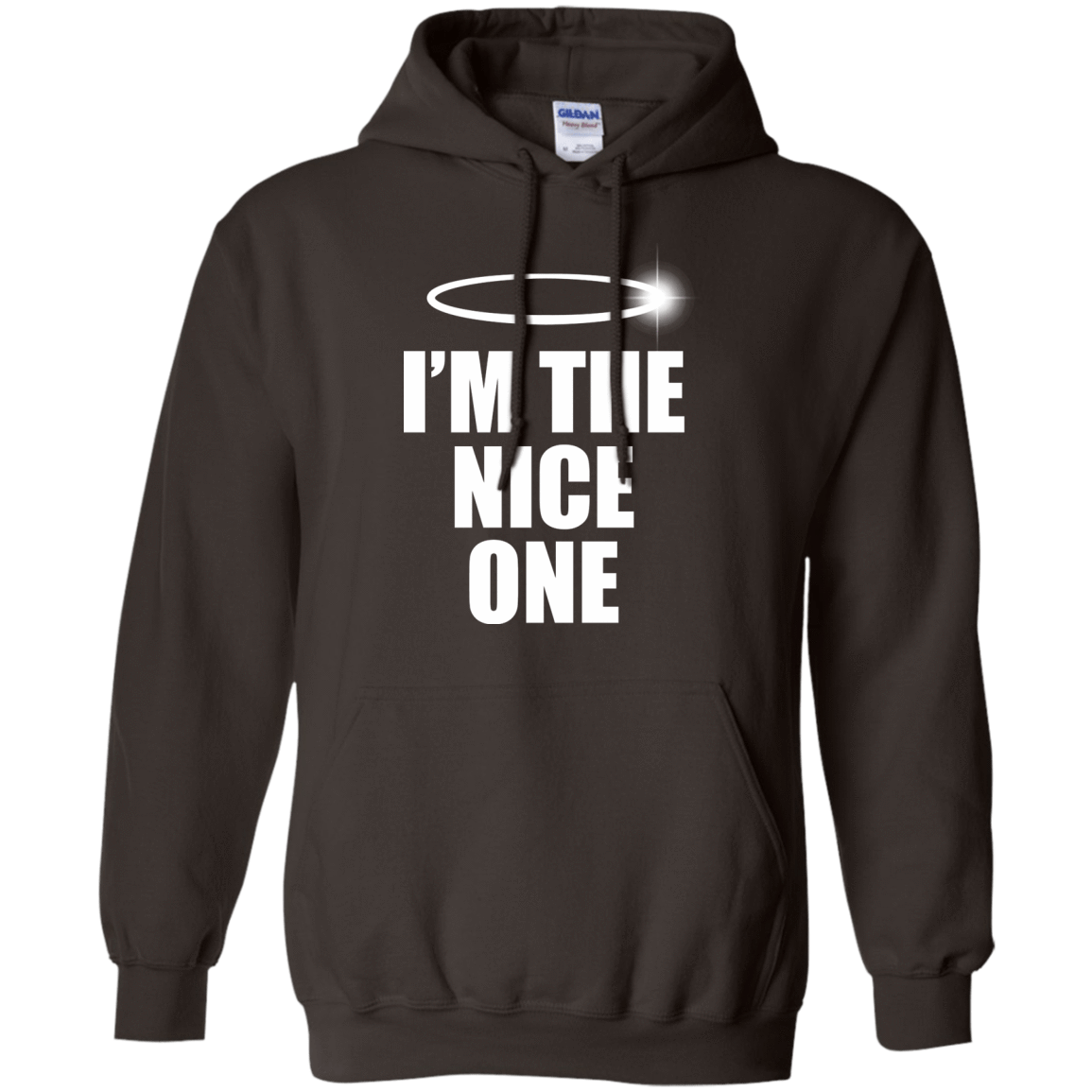 Sweatshirts Dark Chocolate / Small Nice One Pullover Hoodie