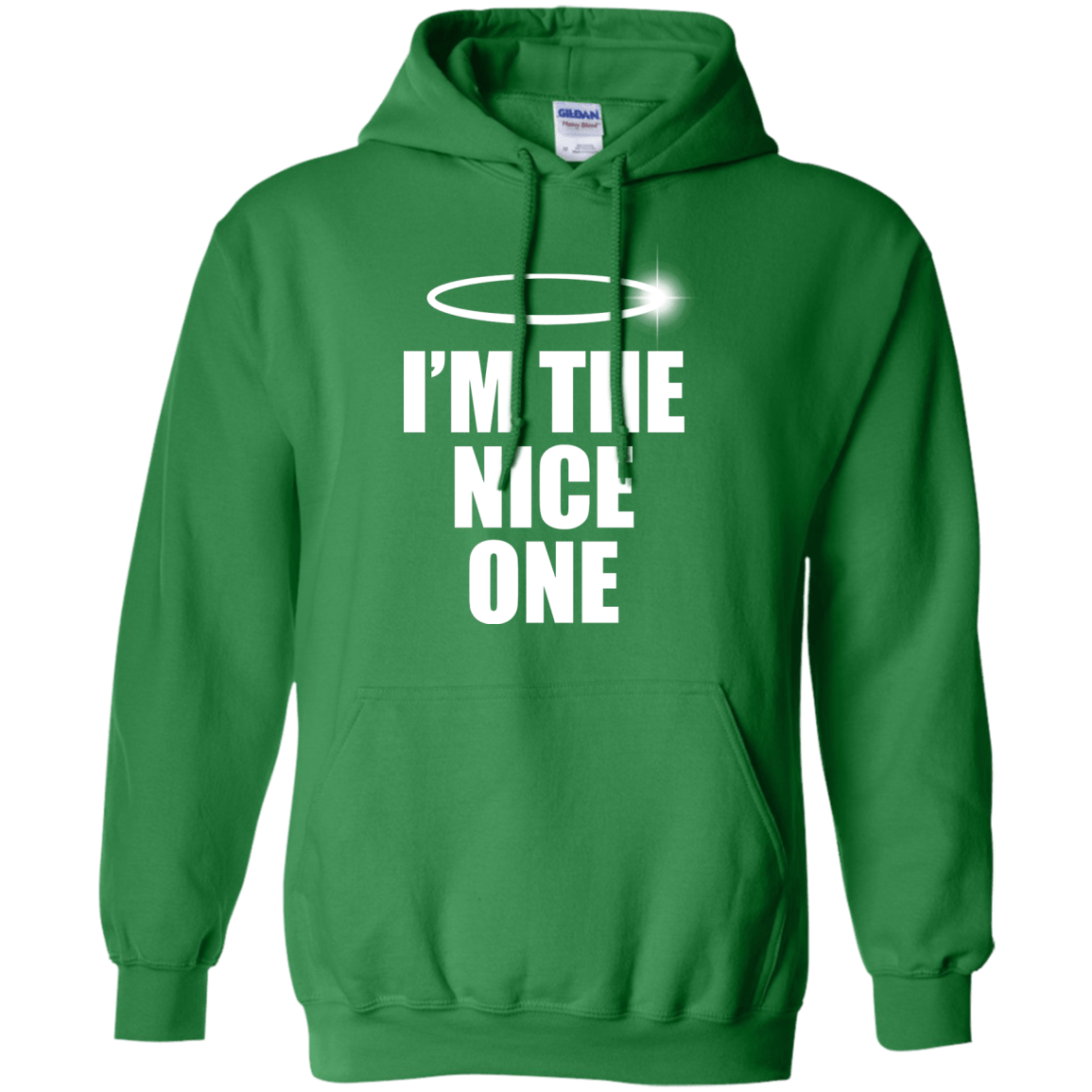 Sweatshirts Irish Green / Small Nice One Pullover Hoodie