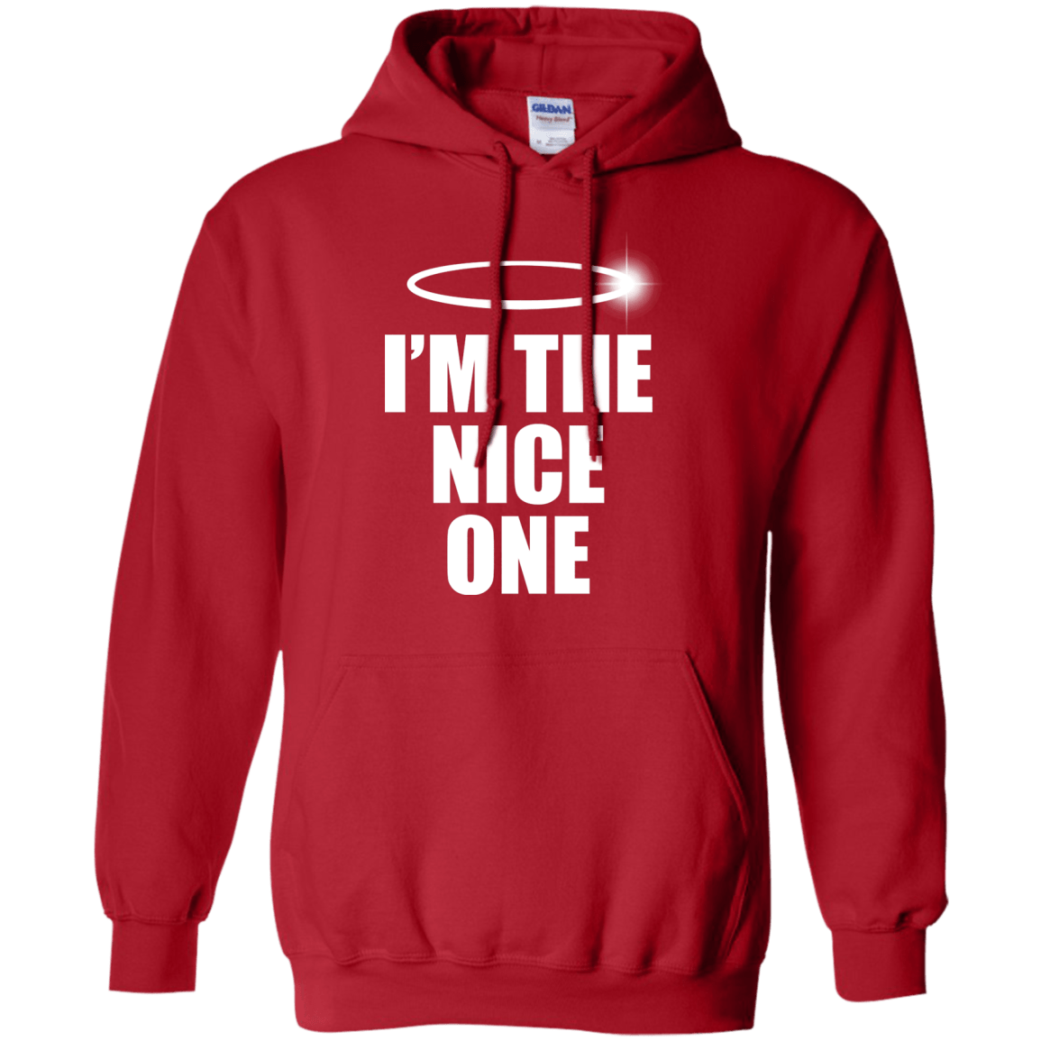 Sweatshirts Red / Small Nice One Pullover Hoodie