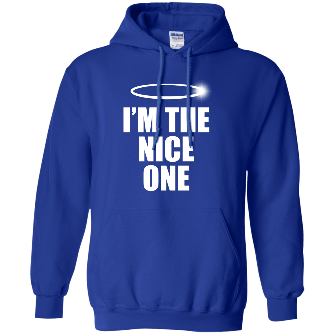 Sweatshirts Royal / Small Nice One Pullover Hoodie