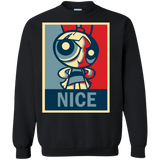 Sweatshirts Black / S Nice Powerpuff Crewneck Sweatshirt