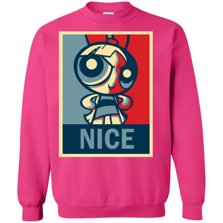 Sweatshirts Heliconia / S Nice Powerpuff Crewneck Sweatshirt
