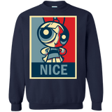 Sweatshirts Navy / S Nice Powerpuff Crewneck Sweatshirt