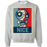 Sweatshirts Sport Grey / S Nice Powerpuff Crewneck Sweatshirt
